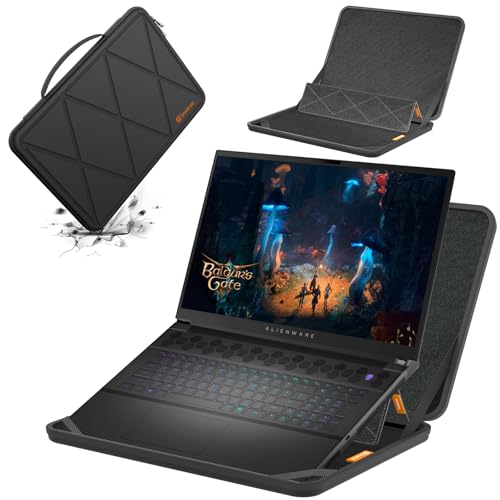Funda rígida Alienware 18 Smatree EVA impermeable con soporte para portátil m18
