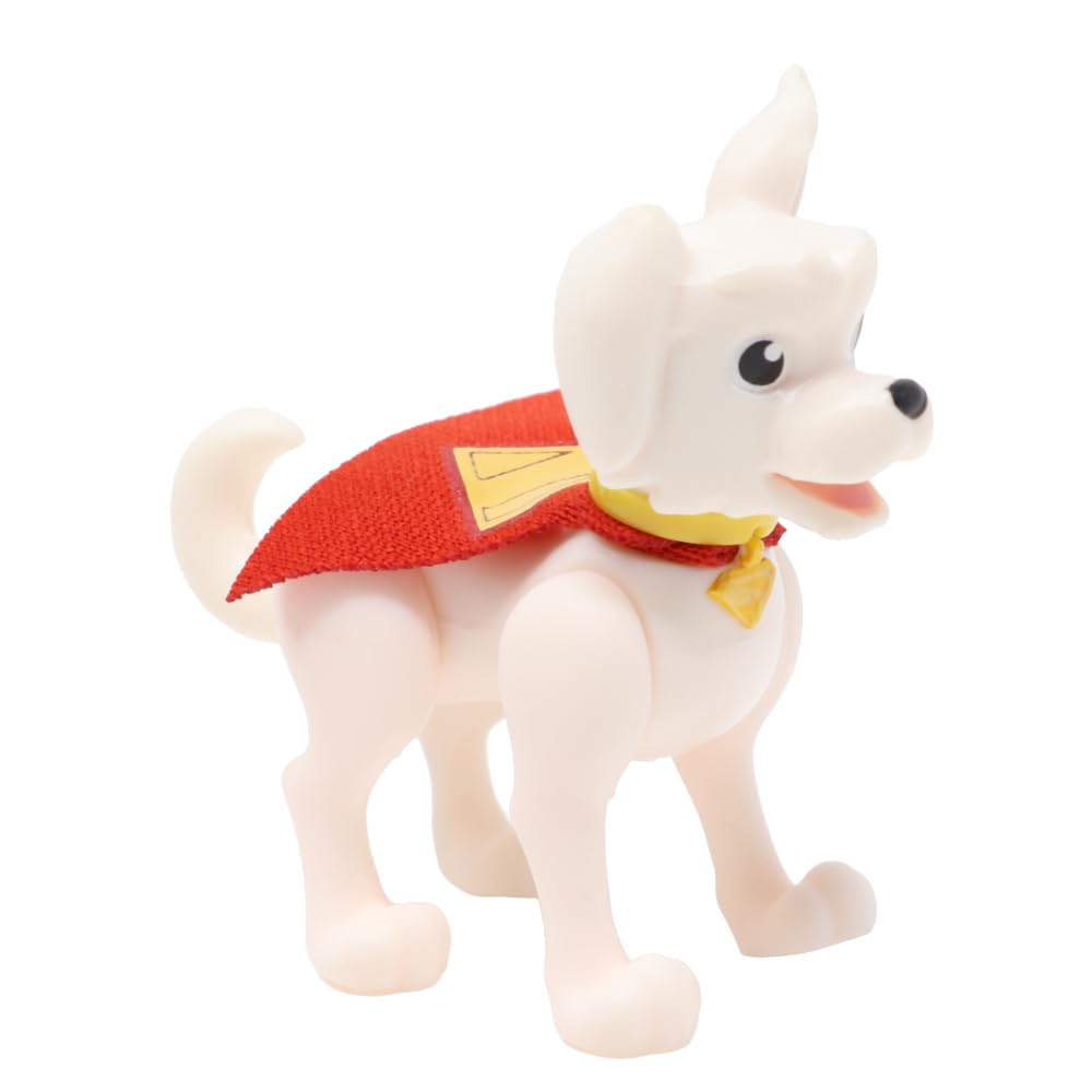 Imaginext Ersatzteil für Fisher-Price Superman Super Friends Justice Gang Spielset JDL09 – Ersatz-Actionfigur Krypto der Hund