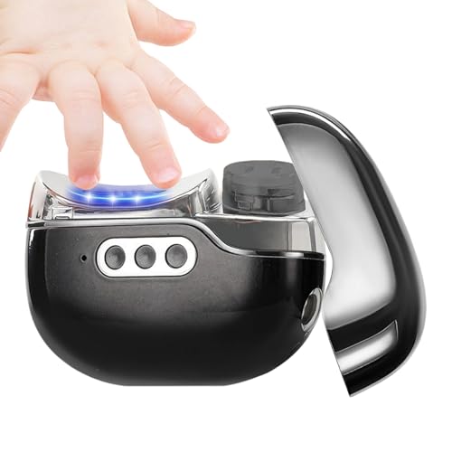 Coupe-ongles électrique USB automatique avec lumière LED intégrée