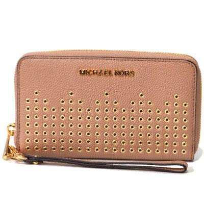 Amazon | [マイケルコース] 財布 MK レザー ジップ アラウンド リスト
