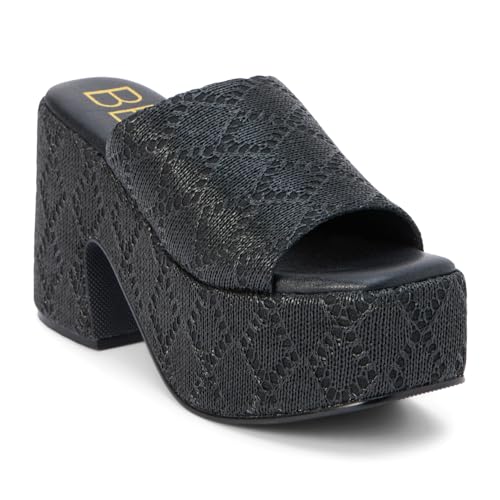Image of BEACH by Matisse Womens Como Block Platform Casual Sandals Casual High Heel 3 inch & Up