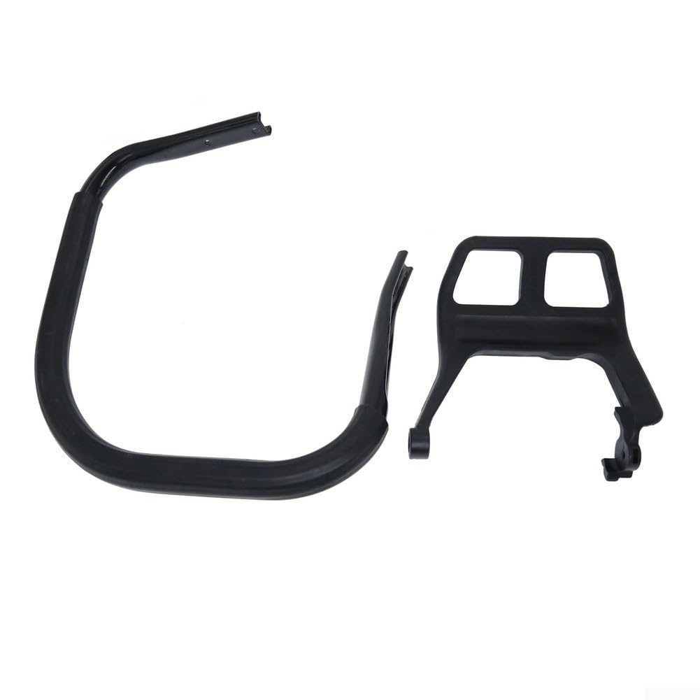 Kit di maniglie del freno in gomma per motosega MS660 MS650 MS640, parte di ricambio, impugnatura in metallo, sicurezza migliorata, arresto rapido, design leggero, facile installazione