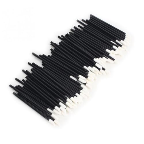 KESYOO 50個使い捨てリップブラシ リップグロス 口紅用アプリケーター メイクツール持ち運び便利 衛生的な化粧用ブラシキット