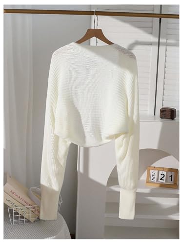 SHENHE Girl's Bolero Cardigan Open Front Lightweight Knit Shrug Cropped Cardigan Sweater4