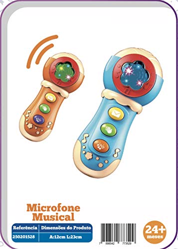 Microfone Musical, Coloria, Colorido