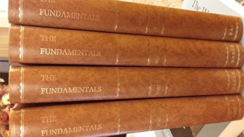 The Fundamentals: A Testimony to the Truth (4 V... 0801087503 Book Cover