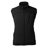 Terramar Men's Geo Fleece Vest,Black,Large