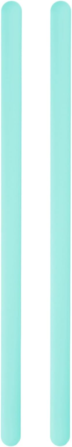Generic 2Pcs Silicone Stir Sticks 5.5" Reusable Stirring Rods for Mixing Epoxy Resin Liquid Paint Arts DIY Crafts, Blue