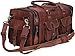 Leather Handmade Vintage Travel Luggage 32 Inch Leather Duffle Bag for Men and Women Gym Sports Bags Weekender Travel Overnight Carry On Duffel Bag Gift For Men (34 inch)