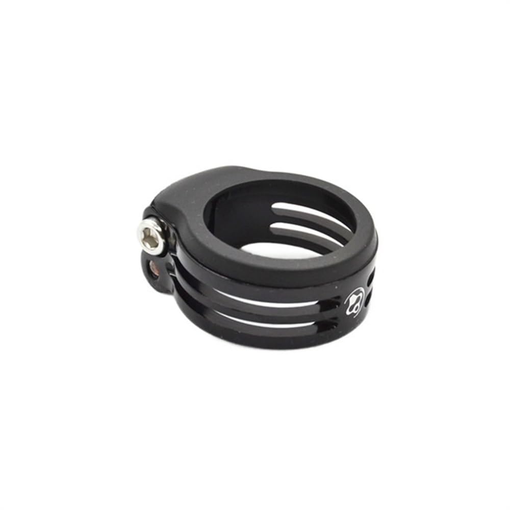 Pinze Per Sellino Morsetto reggisella bici 31.8mm 34.9mm MTB Reggisella da strada sella Impermeabile antipolvere Fit 27.2mm .6mm Post(Black 34.9)