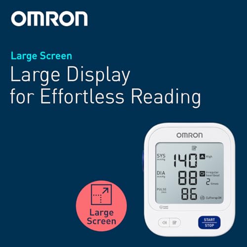 Image of Omron HEM-716A Voice Guide Automatic Blood Pressure Monitor