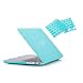 RUBAN Case Macbook Old Retina 15" No CD-ROM (2012-2015 ) Release (A1398), Plastic Hard Case Shell with Keyboard Cover for Old Macbook Pro 15-inch 15.4" with Retina Display, Turquoise.