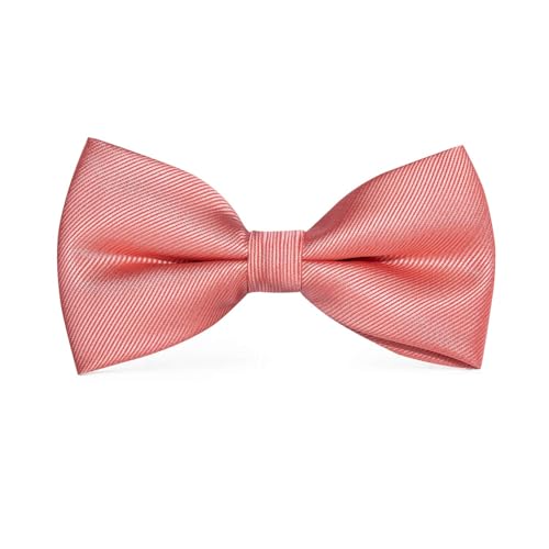 Image of Hi-Tie Bow Ties for Men Pre-Tied Pocket Square with Cufflinks Mens Bowtie Sets for Wedding Formal Party