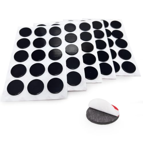 Image of Self-Adhesive Magnetic Dots 0.8 inchx0.08 inch - 75 Round Magnets for Crafts, Class | Teacher Must Haves Peel and Stick Magnets Hang Light Crafts and Arts, Classroom Organization, Use on Fridge & Whiteboard