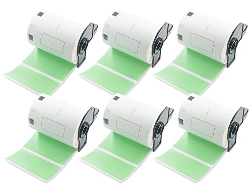 Étiquettes DK-1240 vertes BETCKEY pour organiser les colis Brother QL