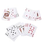 WEKADRIN 盲文トランプ 点字カード ブラ用多機能ゲームカード 大人 向け娯楽用品