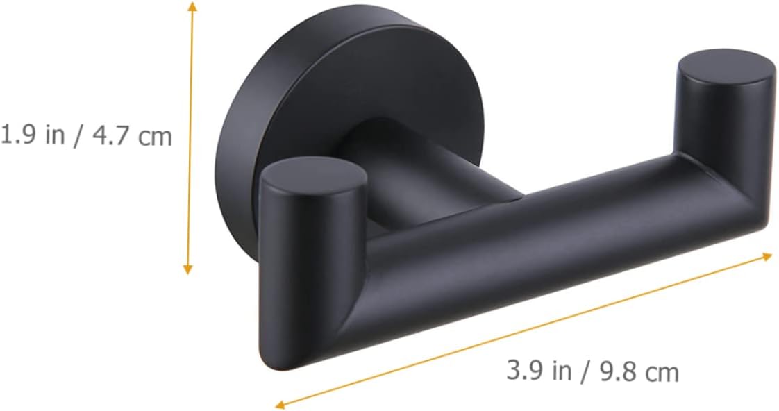 Towel Bar4pcs Coat Hook Heavy Duty Coat Hangers Towel Hook for Kitchen Towel Hooks for Bathrooms Towel Hook for Bathroom Hand Towel Hanger for Wall Bathrobe Stainless Steel