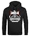 Produktbild Neverless Hoodie Herren American Muscle Car Auto Tuning Retro Kapuzenpullover schwarz L