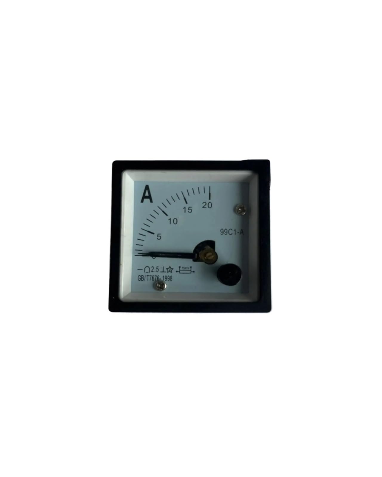 Ampèremètre 99C1 type pointeur évite la surchauffe de circuit 5A