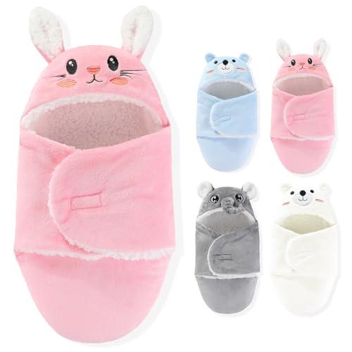 SEVDO Swaddles for Newborns,Personalized Baby Sleep Sack,Infant Cute Plush Receiving