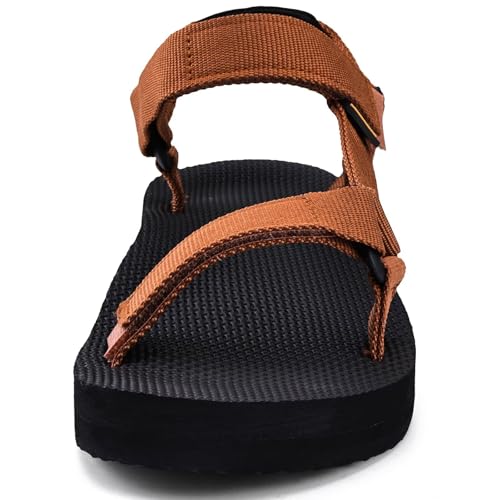 Image of WateLves Womens-Sport-Sandals Hiking Sandals with-Arch-Support Webbing-Outdoor-Beach-Water-Sandals for Travel-Walking-Trekking-Camping