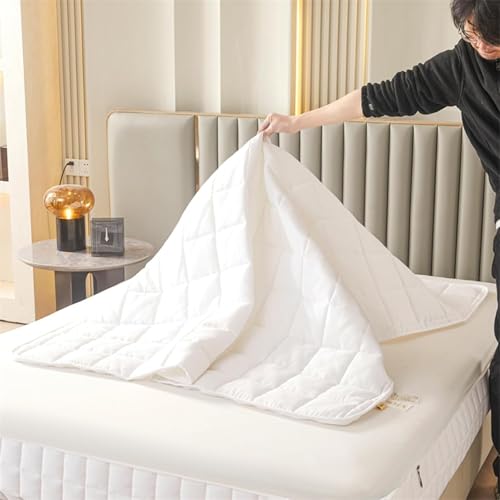 Protector de colchón extra suave de alta densidad 200x200 con fundas de almohada 6