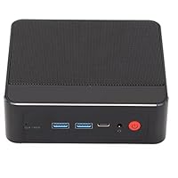 Bewinner Mini-PC für Windows 11, 8 GB 256 GB für Radeon RX Vega 10 Grafik 1400 MHz, 4K HD-Video 3D-Render-Gaming-Mini-PC Unterstützt Gigabit-Ethernet(EU)