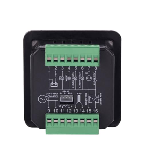 Controlador diésel DC20D MKII y módulo de control de generador 6