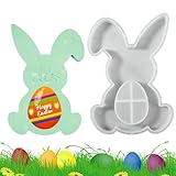 Furtryvl Silikonformen für Ton, Gips, Ostereier, Karotten, Kerzen, für Seife, Gips, Ton, Handwerk