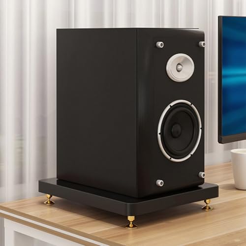 Meuble HiFi en bois réglable pour optimiser l'espace du salon