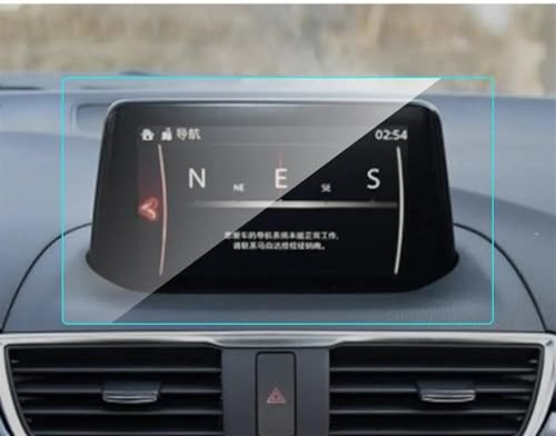 Navigation GPS Voiture Protecteur Écran Verre Trempé Mazda 3 17-18
