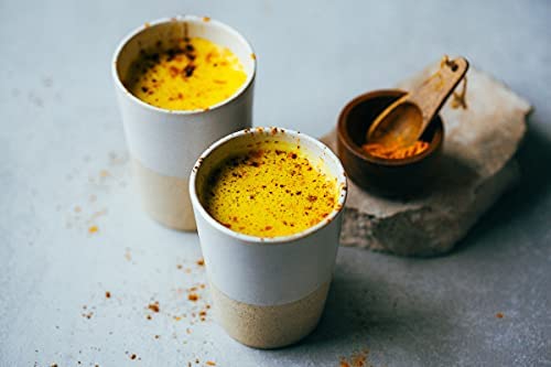 Carefood - Bio Goldene Milch Pulver - Kurkuma Latte - Superfood Curcuma 100% Bio - Für Veganer - Supernahrung Ökologisch Ideal für Säfte, Getränke und zum Frühstück - 200 g