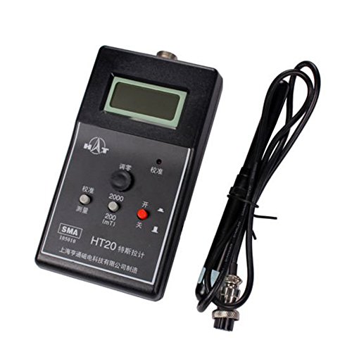 Gauss Meter Handheld Digital Tesla Meter Fluxmeter Surface Magnetic Field Tester Ht20 #TOP1