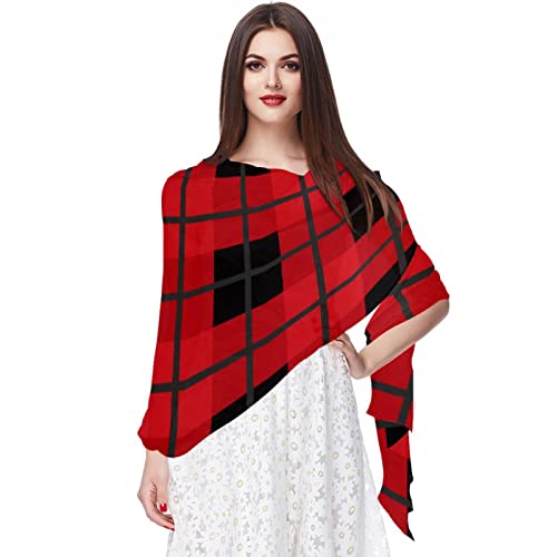 Écharpe à rayures rouges bleu marine multicolore 09 pour hiver