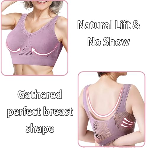 Hana Bras - Cotton Buttonless Comfy Lifting Shaping Bras, Angel Whispers Bra, Elenawear Bra4