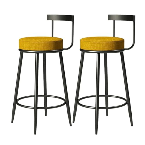 Taburetes Cocina Blanco y Madera Marca GODFSAHG