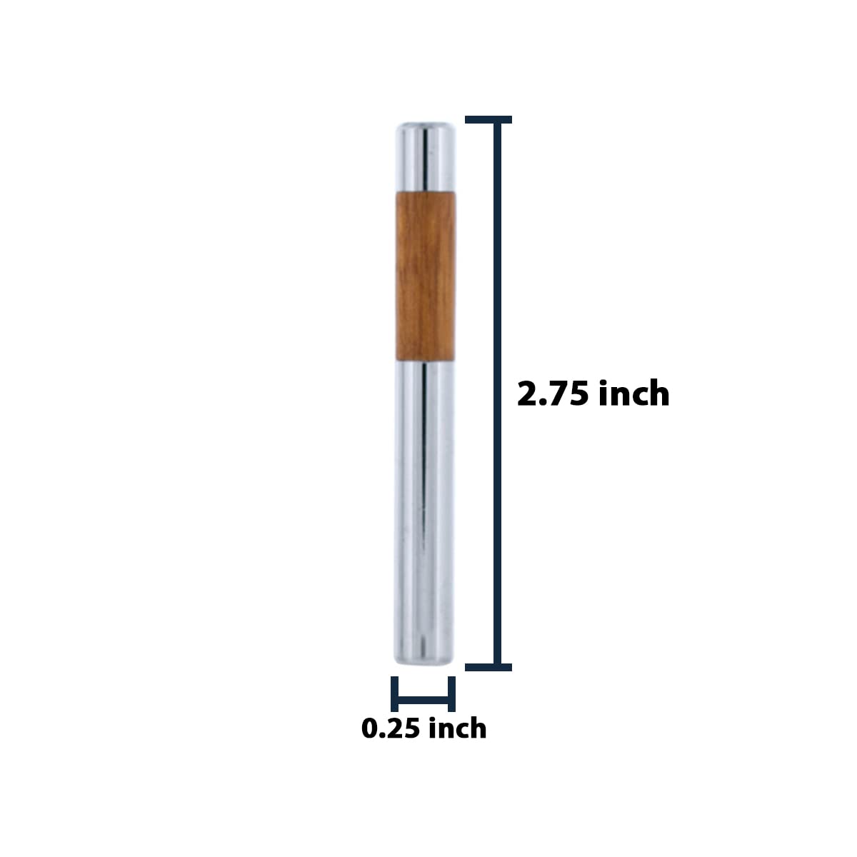 Amazon.com: United Pacific 70039 Chrome & Walnut Tube Door Lock