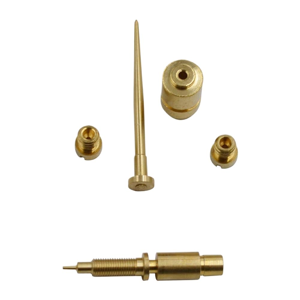 Kit di riparazione per ricostruzione carburatore moto 2 pezzi compatibile con CB360K CB360G CB360T CJ360T CL360 Scrambler