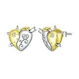 EINFACH ZU MATCH: Die einfache und klassisches Design Ohrstecker können für die täglichen Tragen und alle lässig Gelegenheiten wie Parteien / Hochzeiten / prom / Bankett verwendet werden, usw. Diese Kleidung Engel und Dämonen Ohrstecker werden beleben Ihres, Geeignet für Passendes T-Shirt/ Rock / Jeans / Kleid / Klage / Strickjacke / Mantel usw.