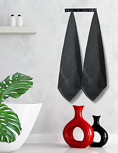 100% Organic Cotton Bath Towels Set Pk 6-Ultra Soft Large Bath Towel- Gray Bath Towel Set-Highly Absorbent Daily Usage Bath Towel-Ideal For Pool Home Gym Spa Hotel-Bath Towel Set 24 X 48 #TOP4