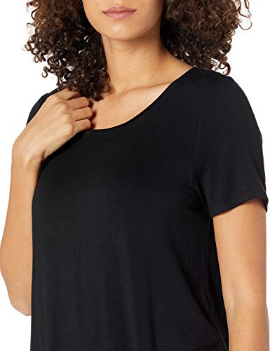 Amazon Essentials Women's Relaxed-Fit Short-Sleeve Scoopneck Swing T-Shirt (Available in Plus Size)3