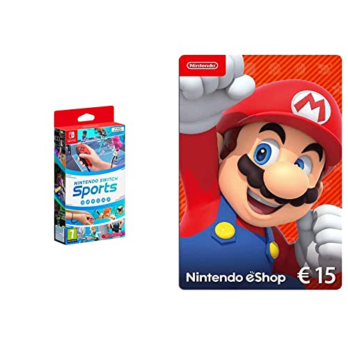 Ya en mundofriki.es: Nintendo Switch Sports (Nintendo Switch) + Nintendo eShop Tarjeta de regalo 15€ (Código de descarga)