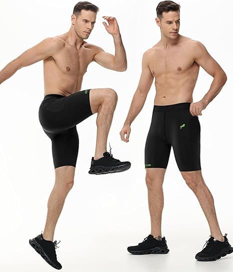 Image of JUST RIDER Compression Men's Skin Tight Shorts for Gym, Running, Cycling, Swimming, Basketball, Cricket, Yoga, Football, Tennis, Badminton & Many More Sports