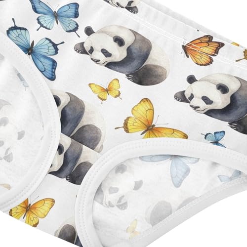 Animal Toddler Underwear Floral 2t Cotton Panties Little Girl Watercolor Cute Panda Butterfly Kids Undies Briefs4