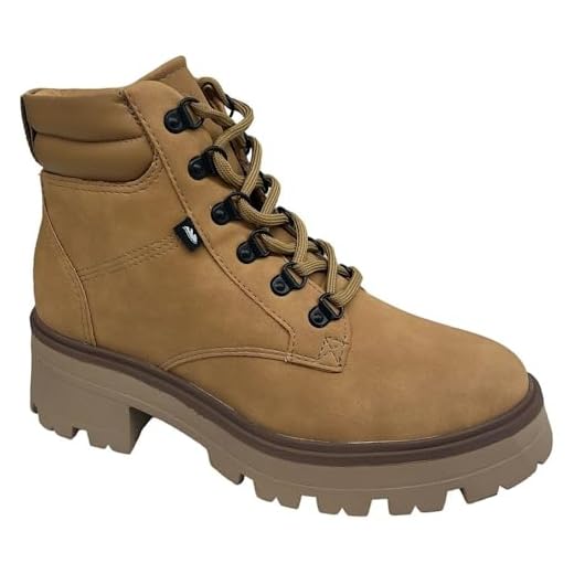 Bota Coturno Fem Dakota Tratorado DA124 camelo