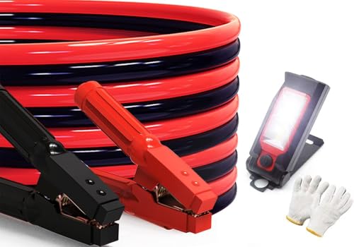 Jumper Cables Heavy Duty, Booster Cables 0 Gauge 25Feet 1000AMP