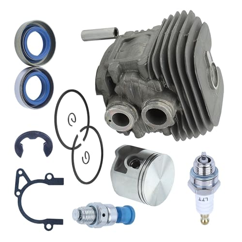 Kit piston cylindre 50 mm Stihl TS420 TS410 avec soupape de décompression 42380201202