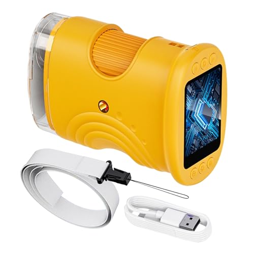 Microscope pour portable 1000X pour explorer la nature sans écran externe