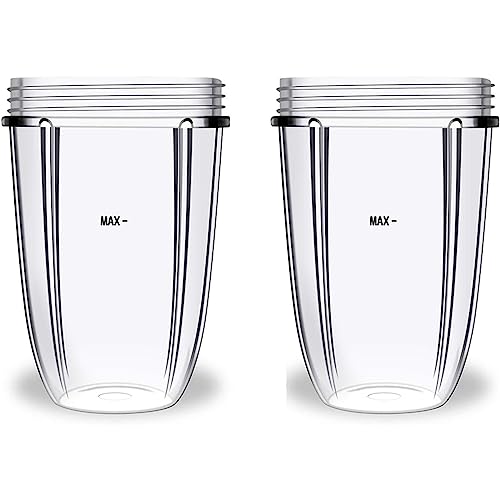 2Pcs 18OZ Cup for NB600W 900W Clear Cups Mugs Replacement Part Juicer Accessories 900W 600W Juicer Juicer Cups