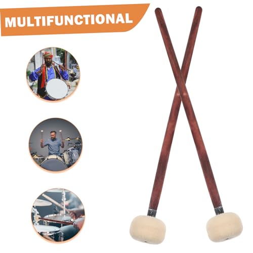 Baquetas de Madera con Cabeza de Fieltro 2 Unidades miniatura 7